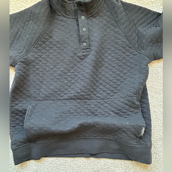 Eddie Bauer Casual Quilted Fleece - Charcoal Black - Picture 6 of 6